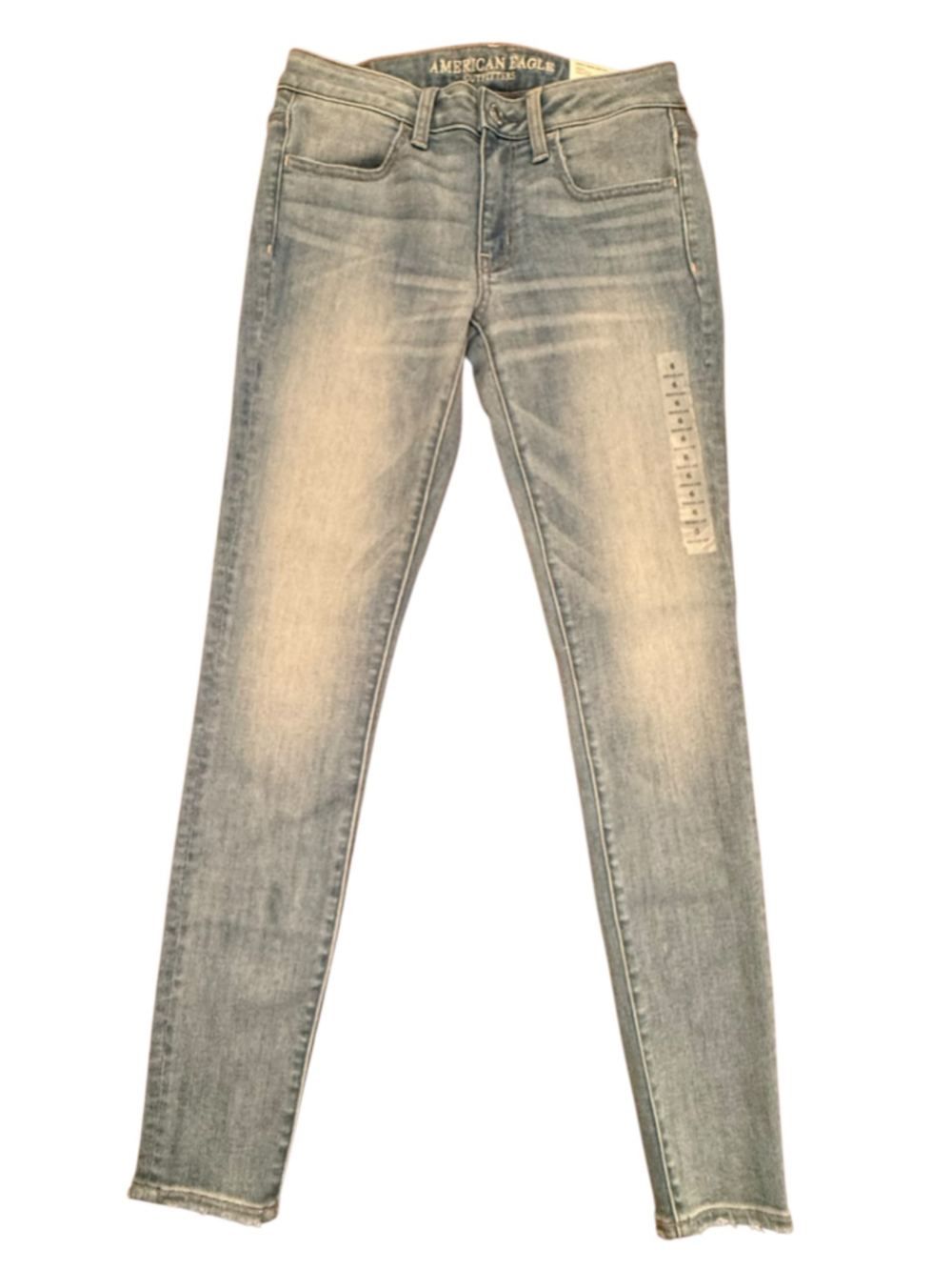 American Eagle Skinny Jeans Jeggings Size 6 Blue NWT - Picture 2 of 16